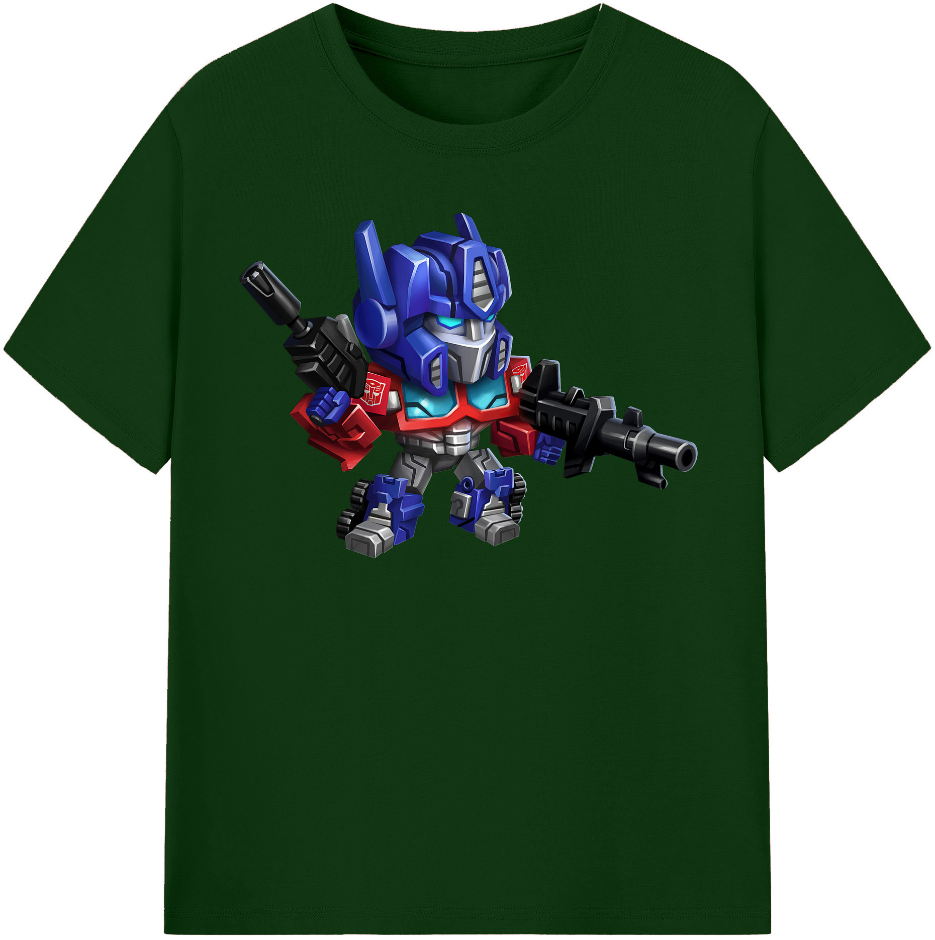 （画像用）  綿100％半袖Tシャツ（フロントプリント）